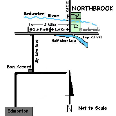 Map showing directions to Northbrook. Copyright �2008 Buddy & Hallie du Preez, all rights reserved.